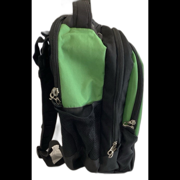 Adidas Backpack Schoolbag Large 4 Zippered Compartment 2 Water Bottle Holders - Picture 2 of 5